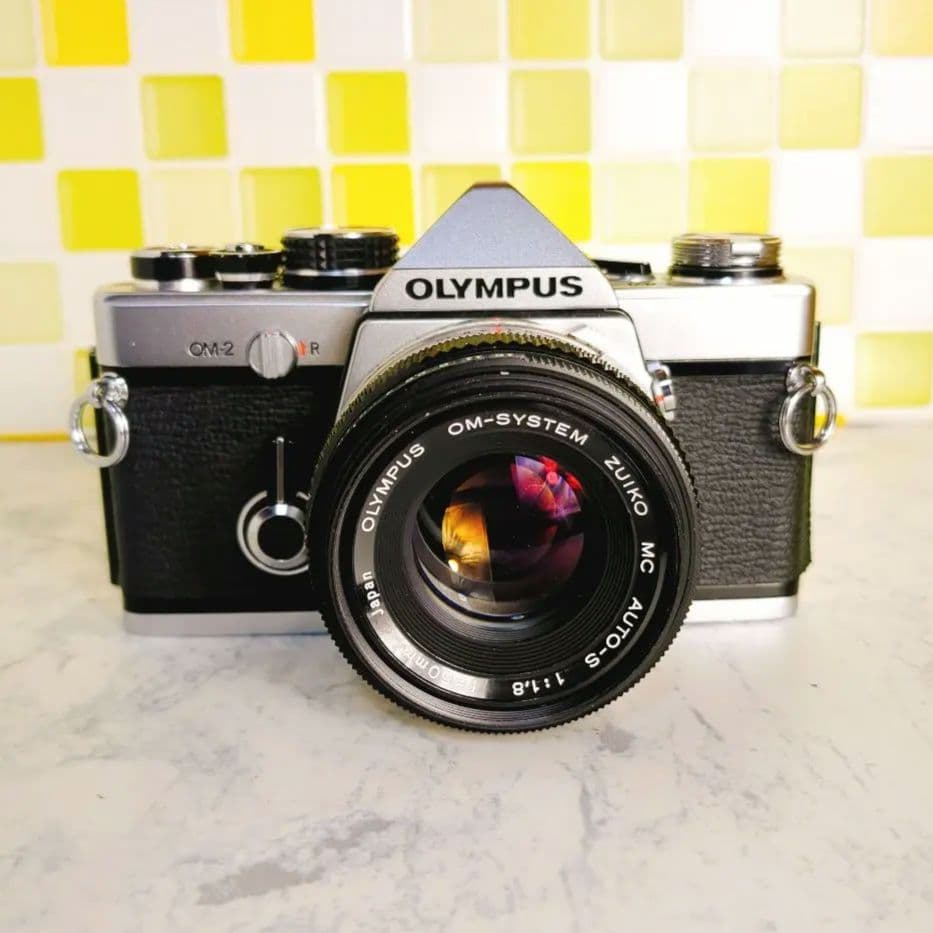 美品★ OLYMPUS OM-2n 一眼レフ フィルムカメラ レンズセット