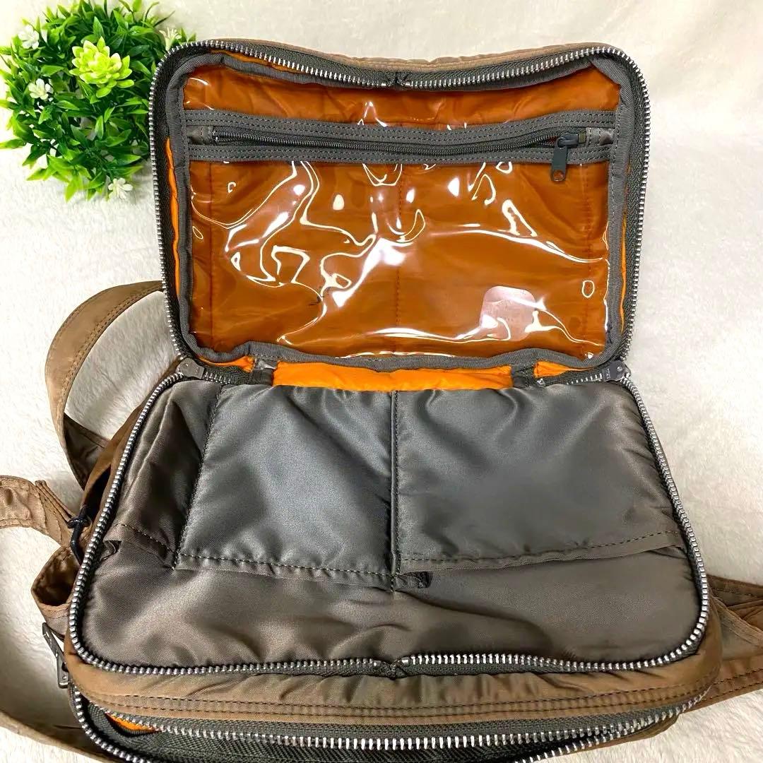 ロ*ン様 希少　ポーター　タンカー　ショルダーバッグ　2層　ピンクゴールド　PO