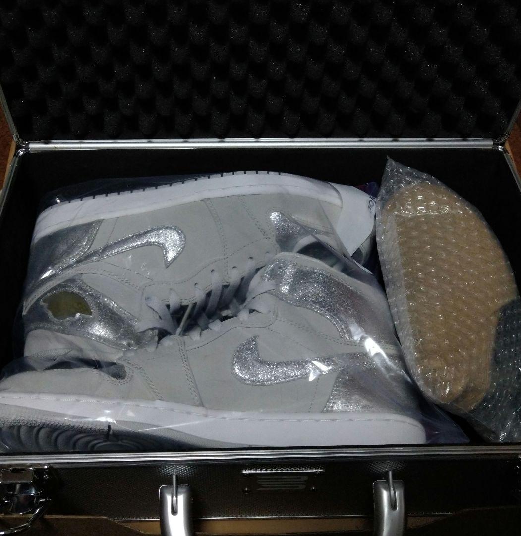 AIR JORDAN 1 RETRO HI SILVER ※ブリーフケース付
