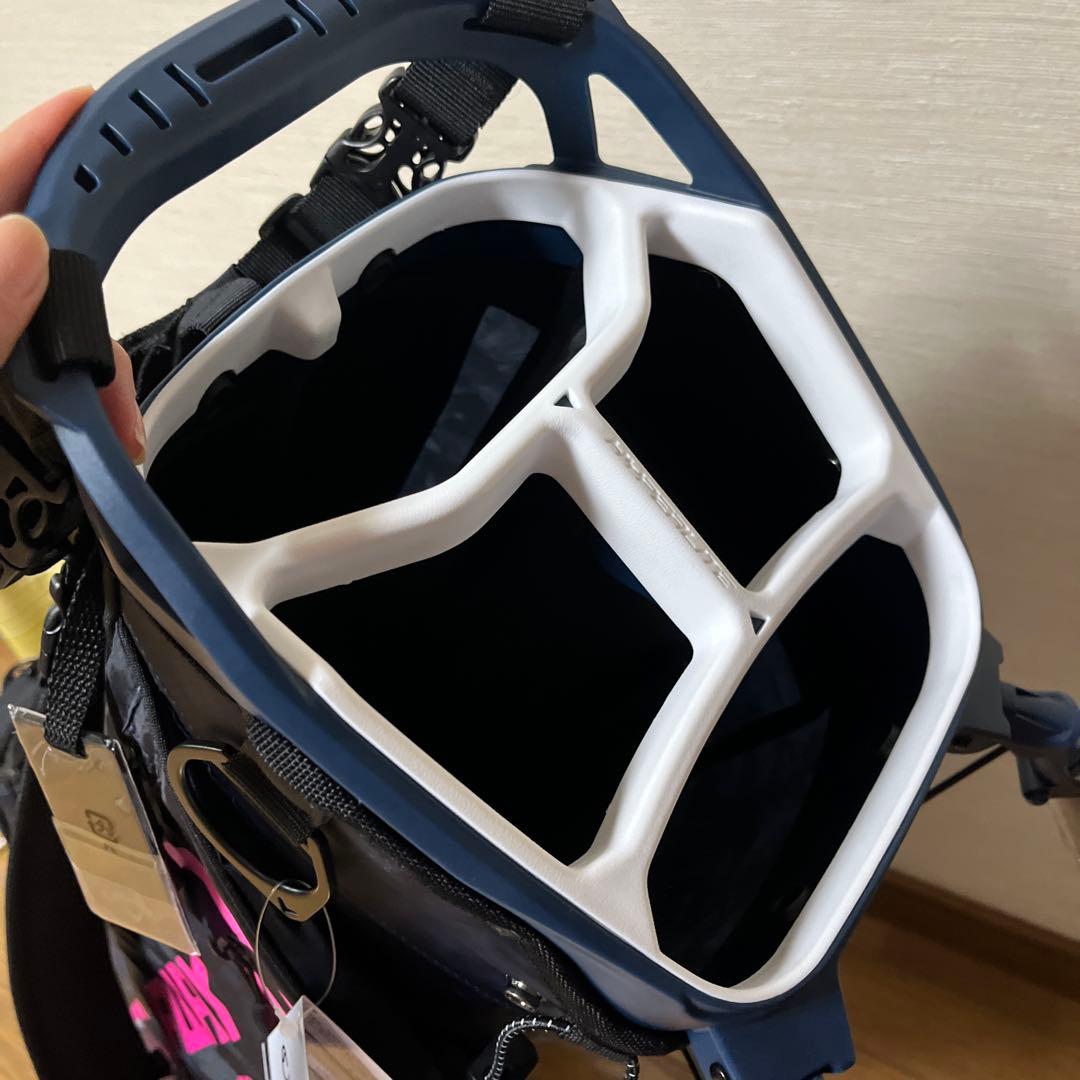 値下げ❣️キャロウェイ超軽量9型未使用スタンド式キャディーバッグ　ネイビー