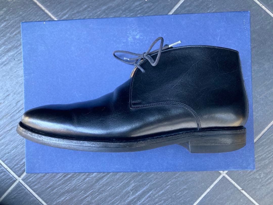 JALAN SRIWIJAYA ジャランスリワヤ　チャッカーブーツ黒色