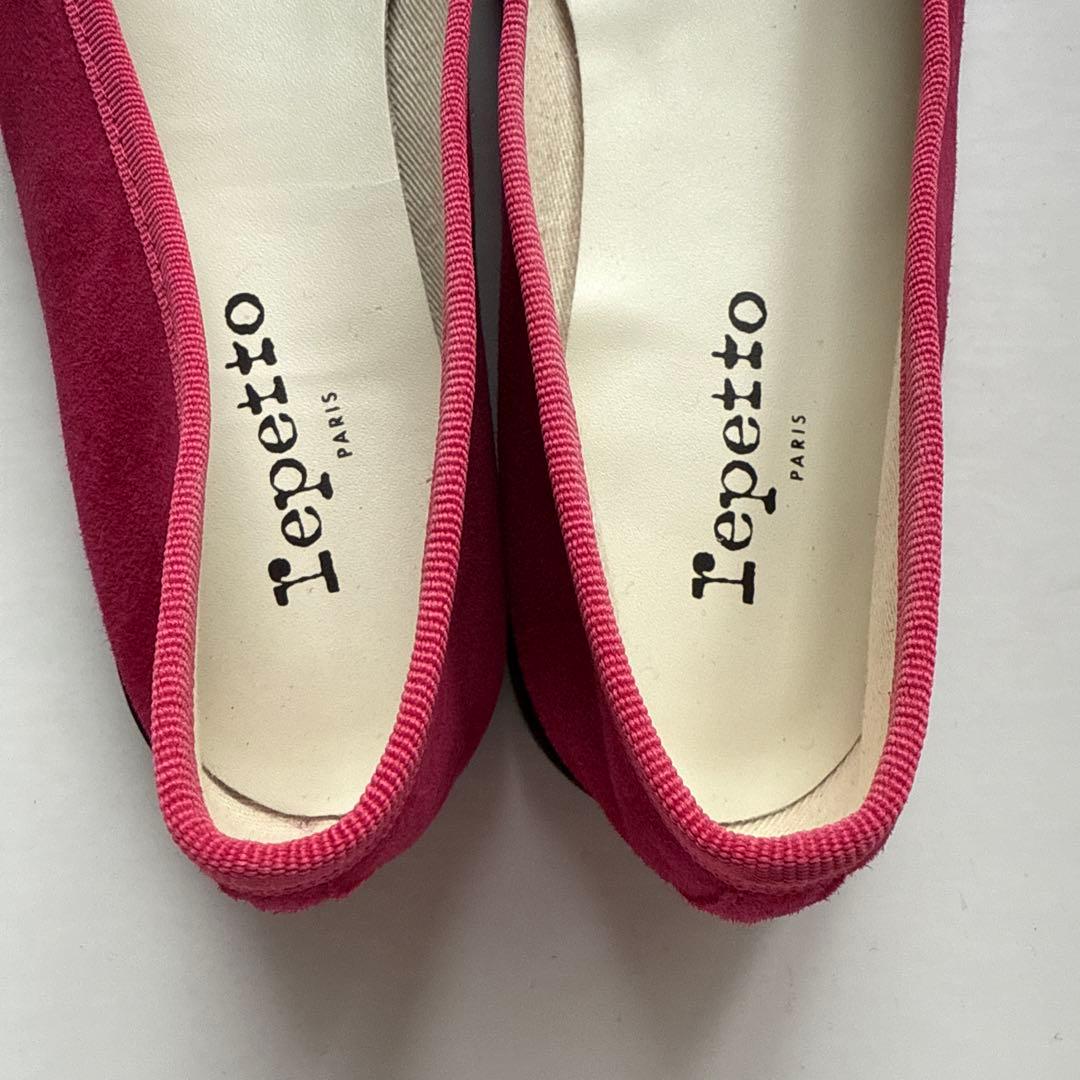 repetto ピンク バレエシューズ