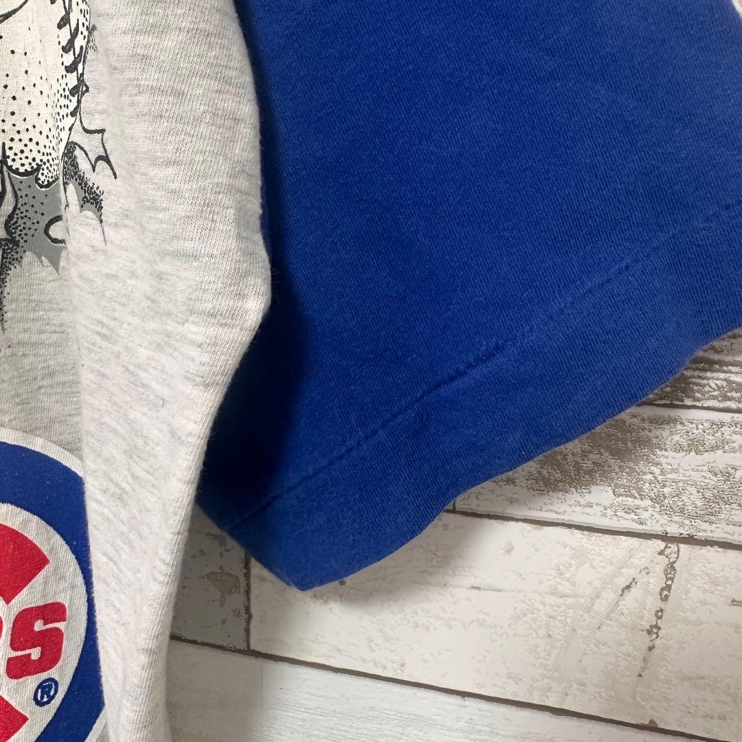 【激レア】シカゴ カブス ベースボールシャツ 90s古着　ルーニー・テューンズ