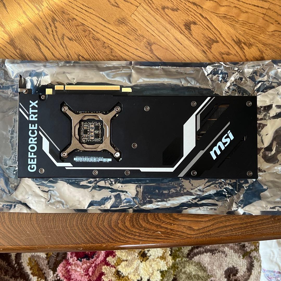 ジャンク MSI GEFORCE RTX 4070Ti VENTUS 3x