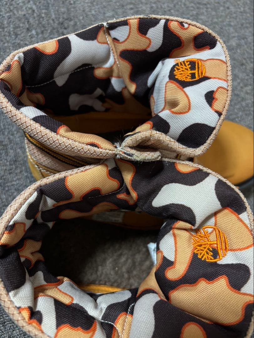 Timberland ティンバーランド カモフラージュ 迷彩柄ワークブーツ
