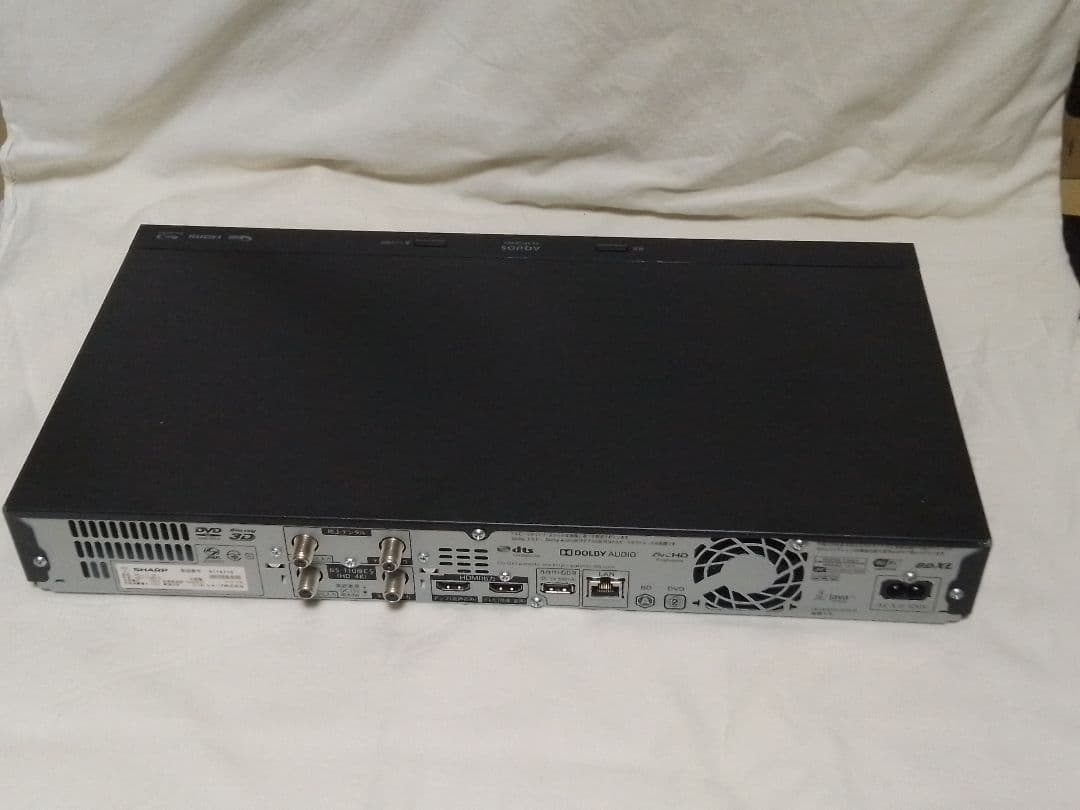 即発送!ハイスペック４Kレコーダー！動作確認品！アクオス4B−C10BT3