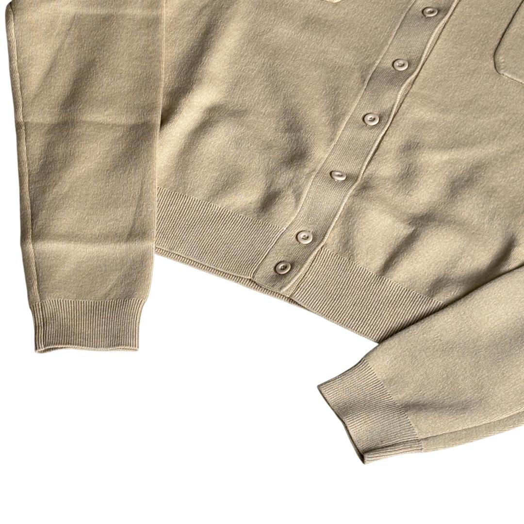 【カフェモカ】CABaNキャバン❤️コットンカシミヤカーディガン XS