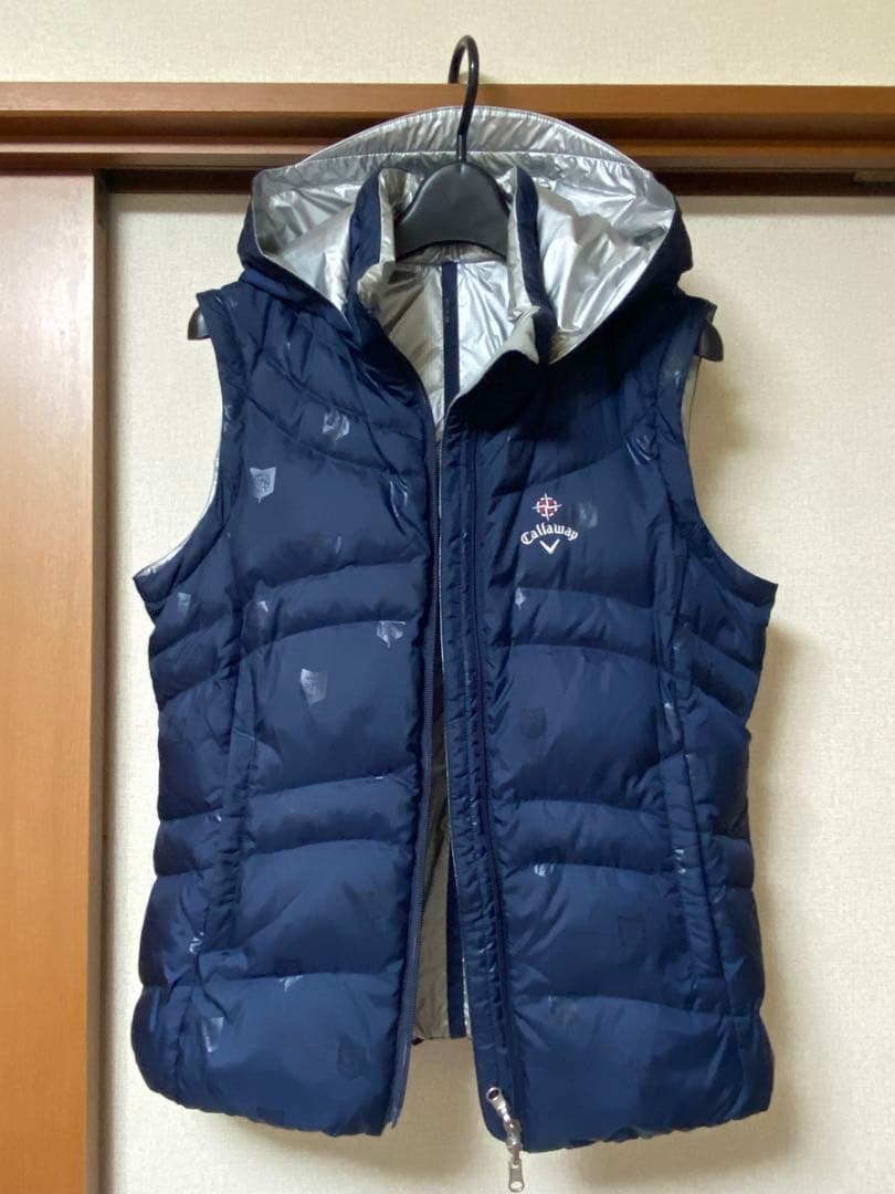 キャロウェイcallaway ダウンジャケット4way ネイビー ベスト
