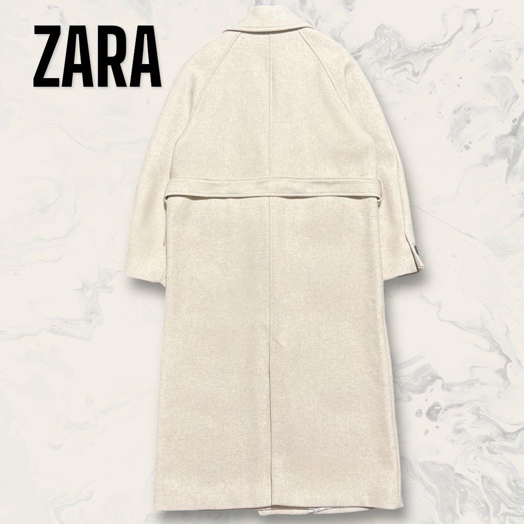 【未使用】 ZARA 新タグ イタリア プラート オーバーサイズ コート