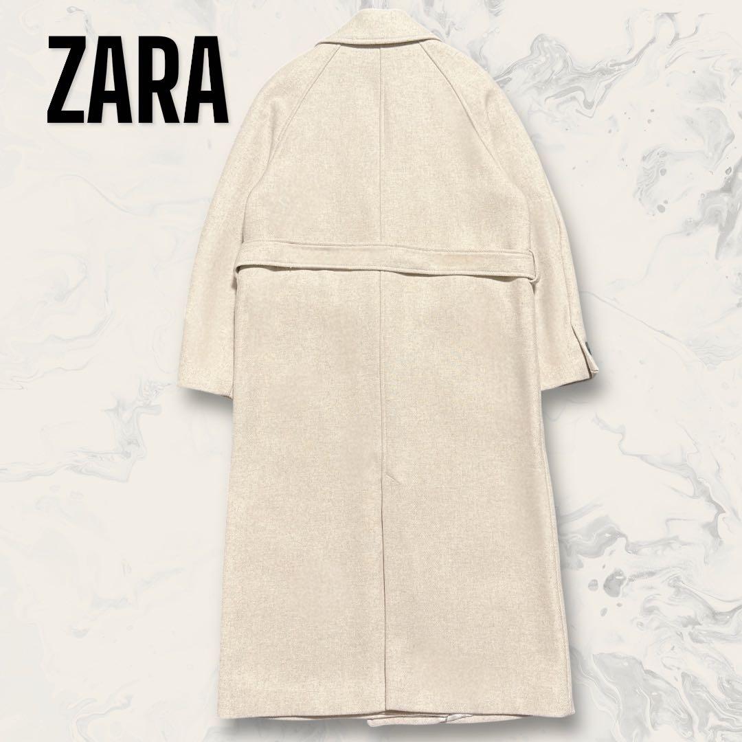 【未使用】 ZARA 新タグ イタリア プラート オーバーサイズ コート