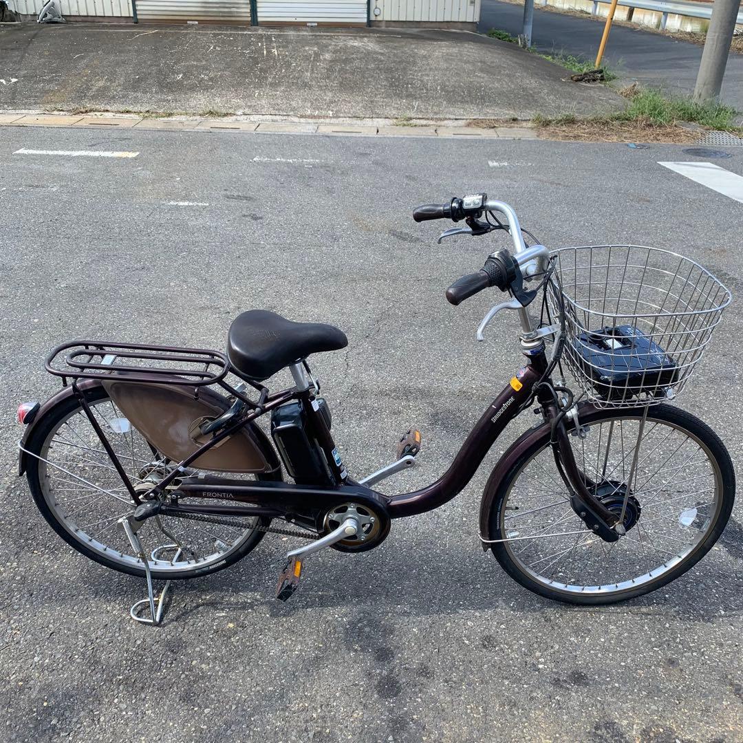 [682] 送料無料 ブリヂストン フロンティアDX 電動自転車