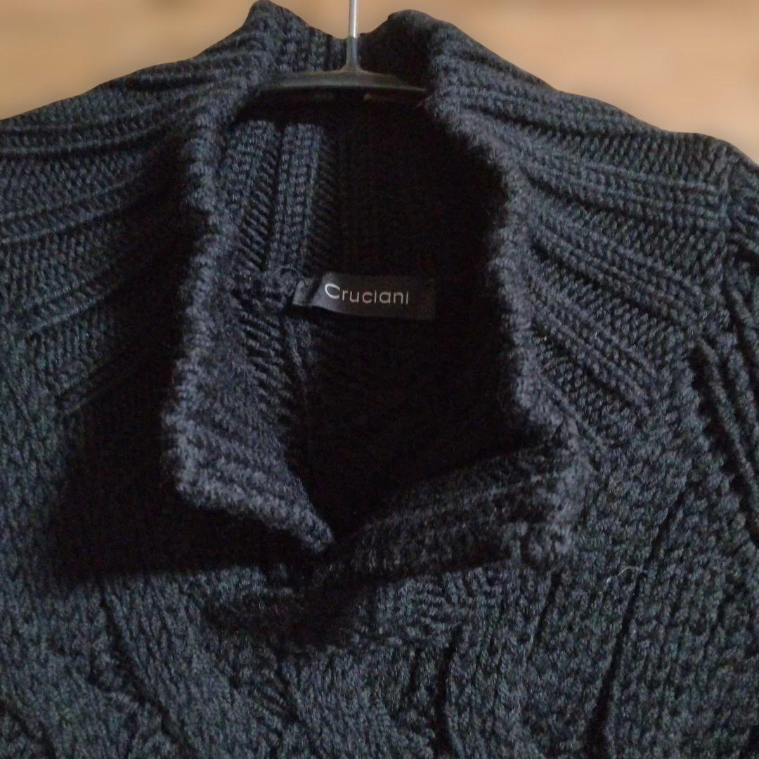 専用　Cruciani ケーブルニット ローゲージ　52　バーニーズNY　値下げ