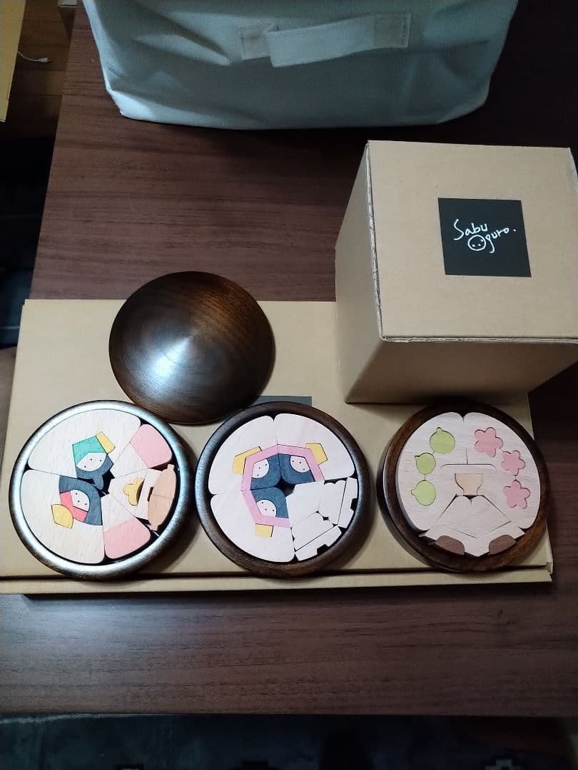 小黒三郎　円びな三段飾り(小)