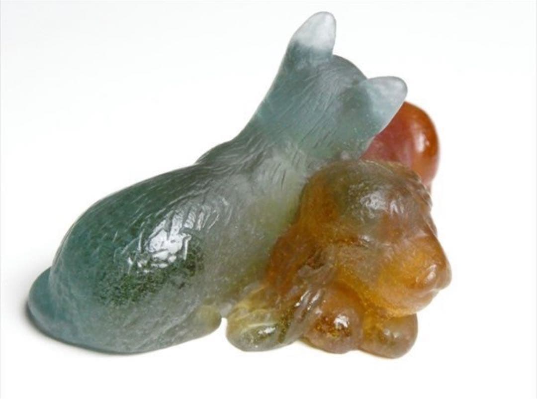 【極レア】40万円 Daum ドーム  フィギュリン オブジェ 飾物