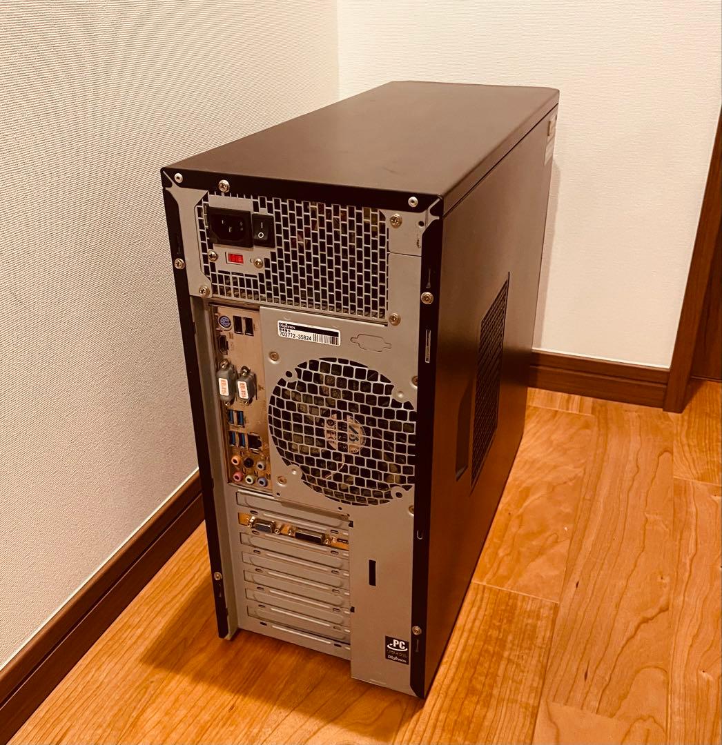 タワー型デスクトップPC ドスパラ core i7