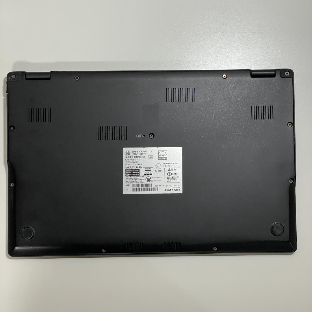 第11世代core i5 LIFEBOOK U9311 ノートPC office