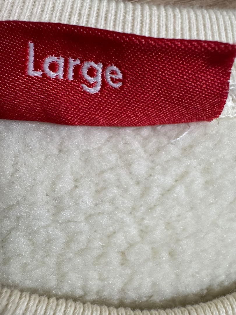 ち*い様 Supreme Polartec Deep Pile Crewneck