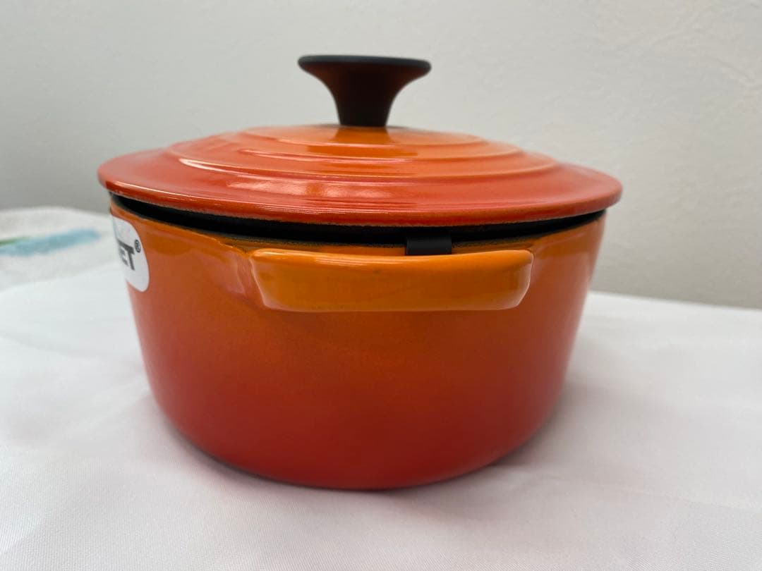 【未使用品】　ル・クルーゼ　シグニチャーココットロンド16cm オレンジ