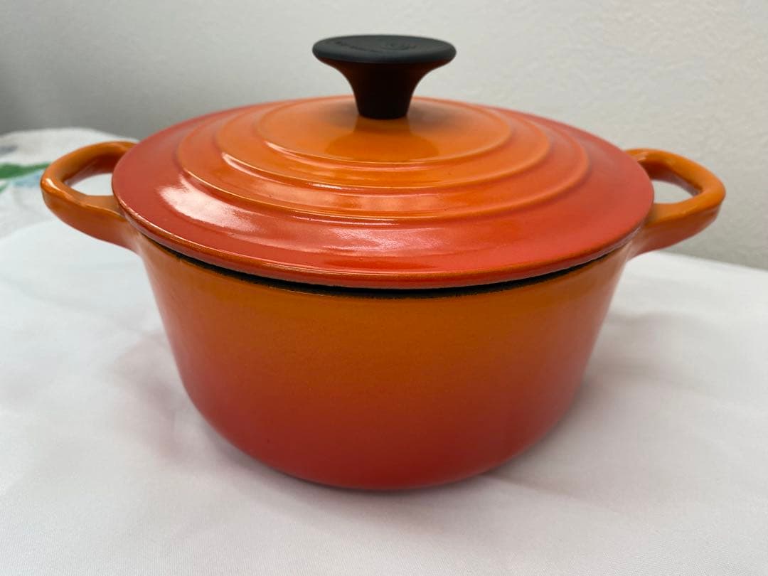 【未使用品】　ル・クルーゼ　シグニチャーココットロンド16cm オレンジ