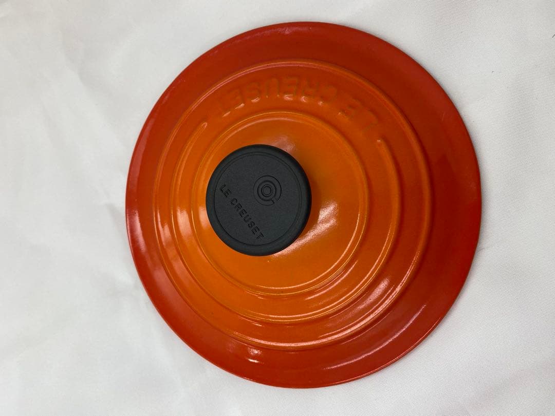 【未使用品】　ル・クルーゼ　シグニチャーココットロンド16cm オレンジ