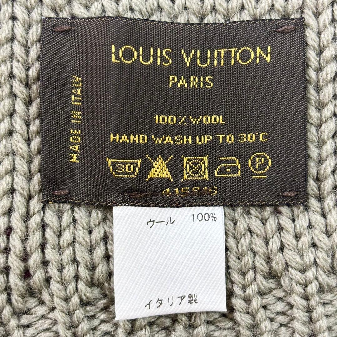未使用級 ルイヴィトン スヌードグランフロア ネックウォーマー モノグラム