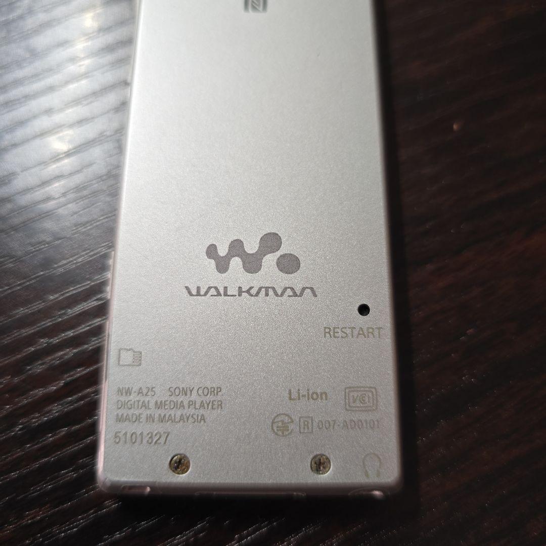 SONY NW-A25 シルバー ポータブルプレーヤー