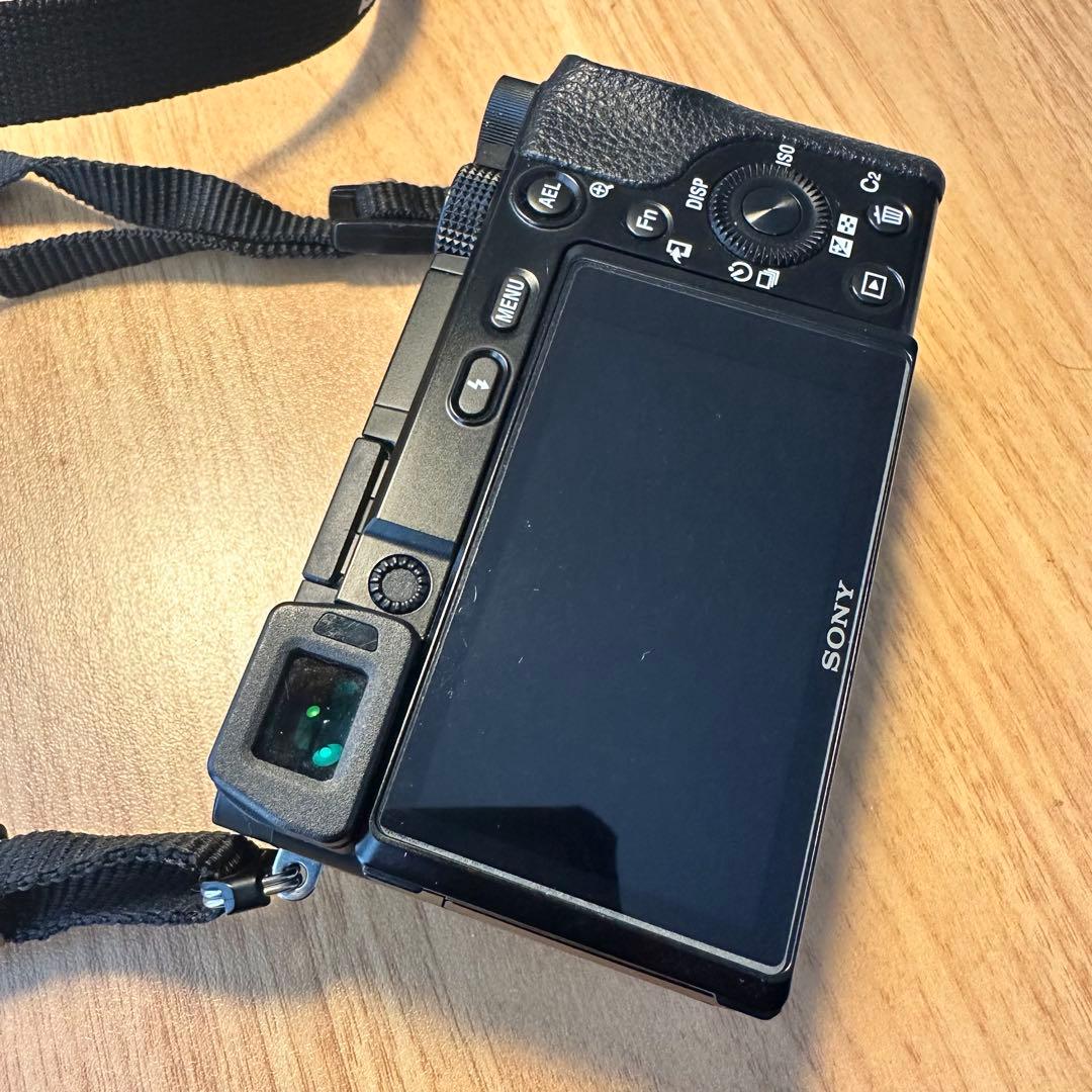 【美品】SONY α6100 Eマウント 純正バッテリー×3個付属