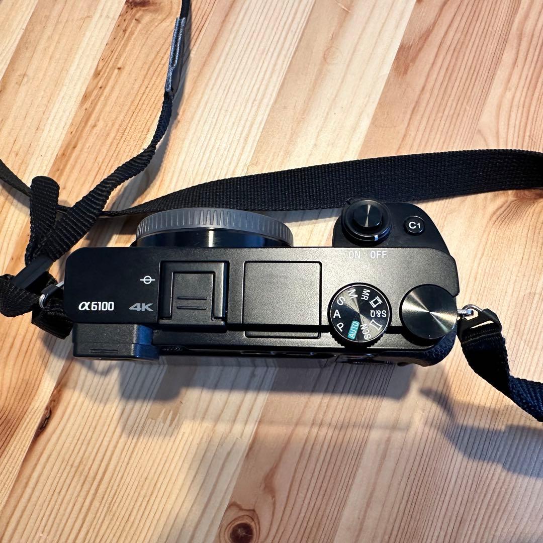 【美品】SONY α6100 Eマウント 純正バッテリー×3個付属