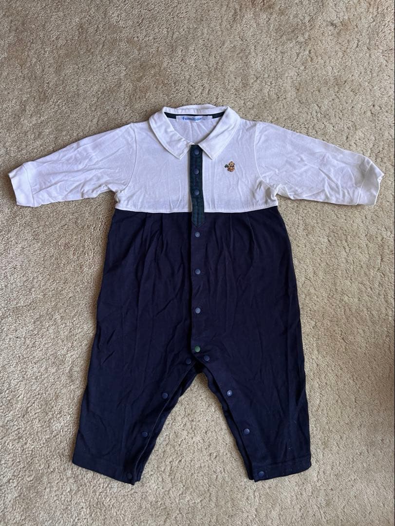 ファミリア　ロンパース　2点