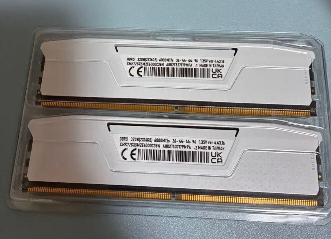 メモリー Corsair Vengeance DDR5 32GB 6000MHz