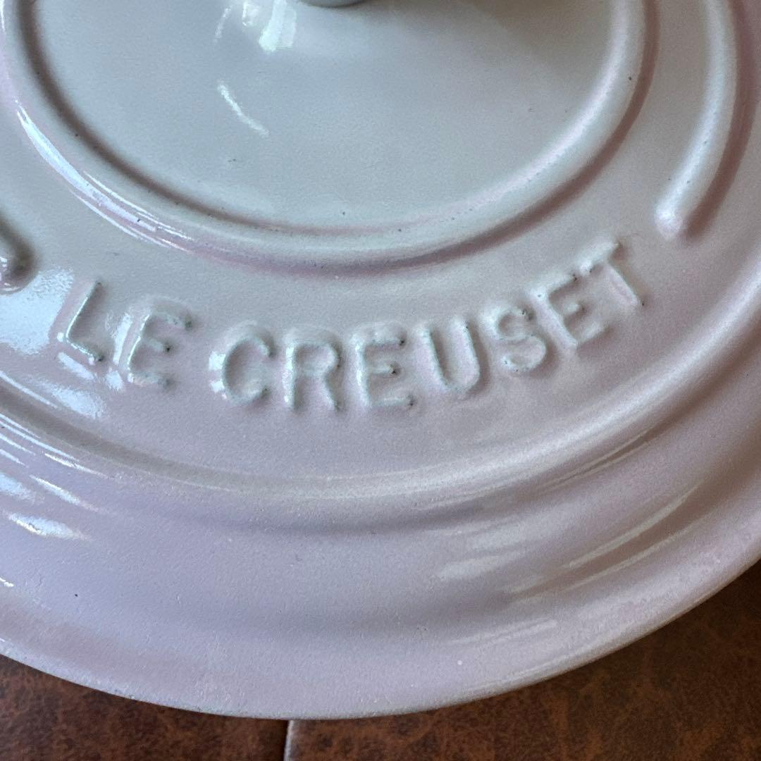 まー　ル・クルーゼ　ココットロンド　20cm　鍋　ピンク