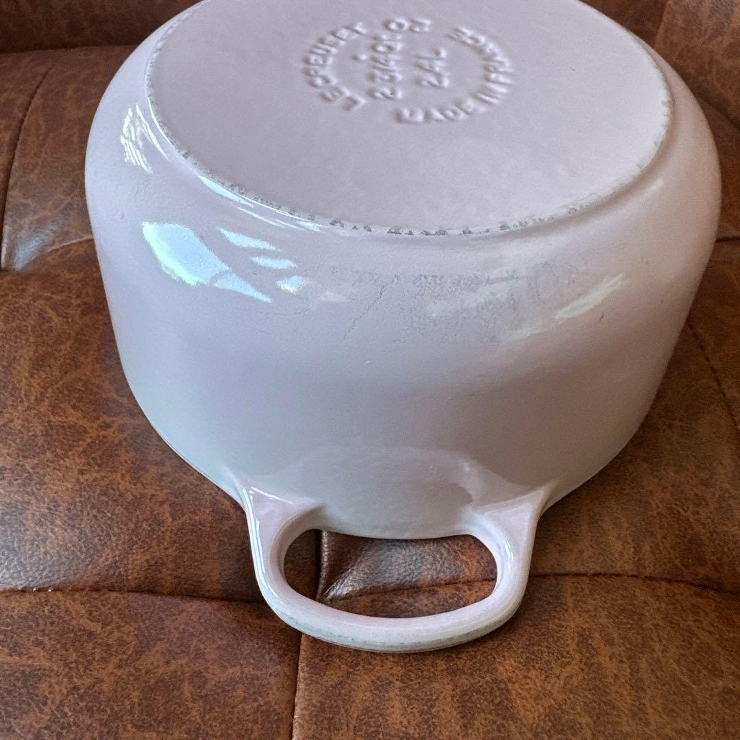 まー　ル・クルーゼ　ココットロンド　20cm　鍋　ピンク