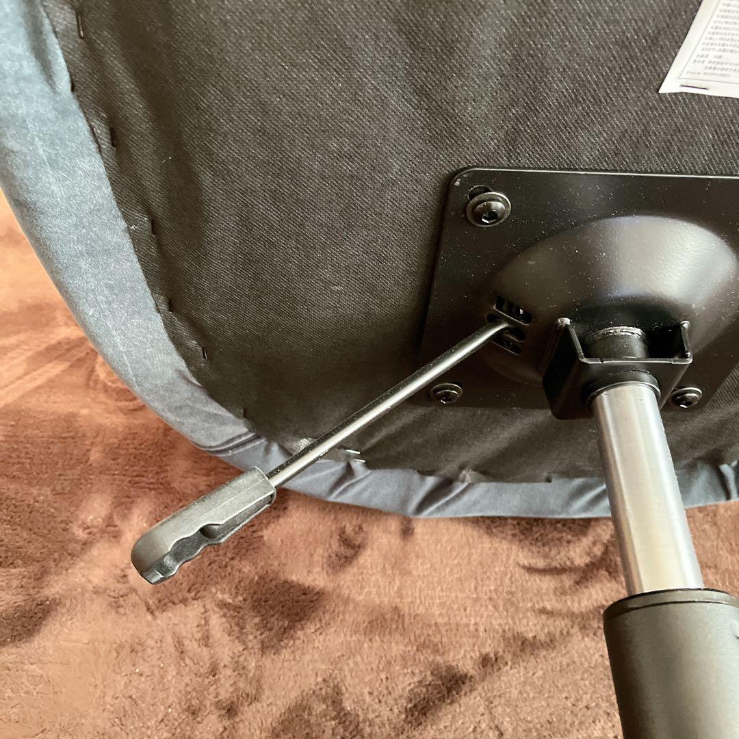 金田一様リクエスト品】ヤマソロ ベロア オフィスチェア デスクチェア ネージュ