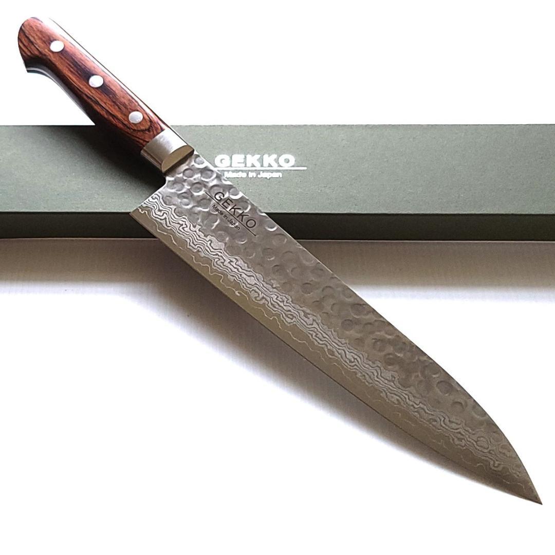 S*.様 VG10 ダマスカス 牛刀包丁180mm G1703 月光作