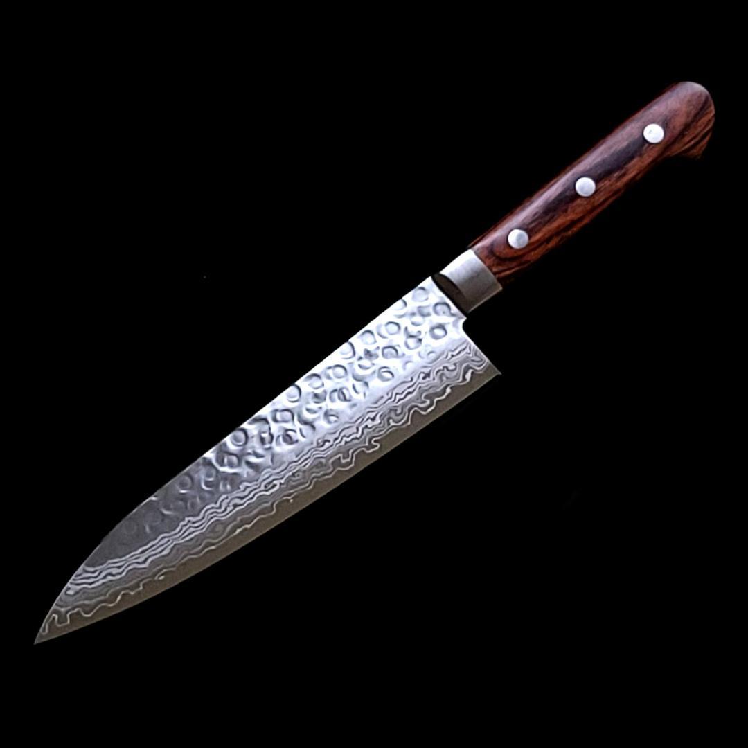 S*.様 VG10 ダマスカス 牛刀包丁180mm G1703 月光作