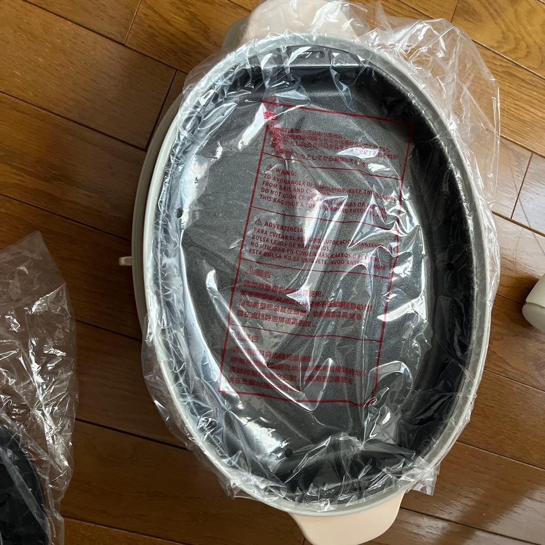 新品未使用　BRUNO オーバルホットプレート グレージュ