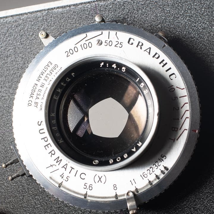 kodak ektar 152mm f:4.5 大判カメラ用レンズ