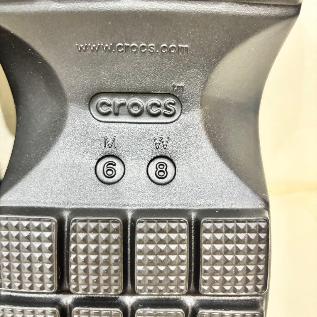 新品【crocs】クロックス ストンプ ラインド クロッグ　W8. 24cm