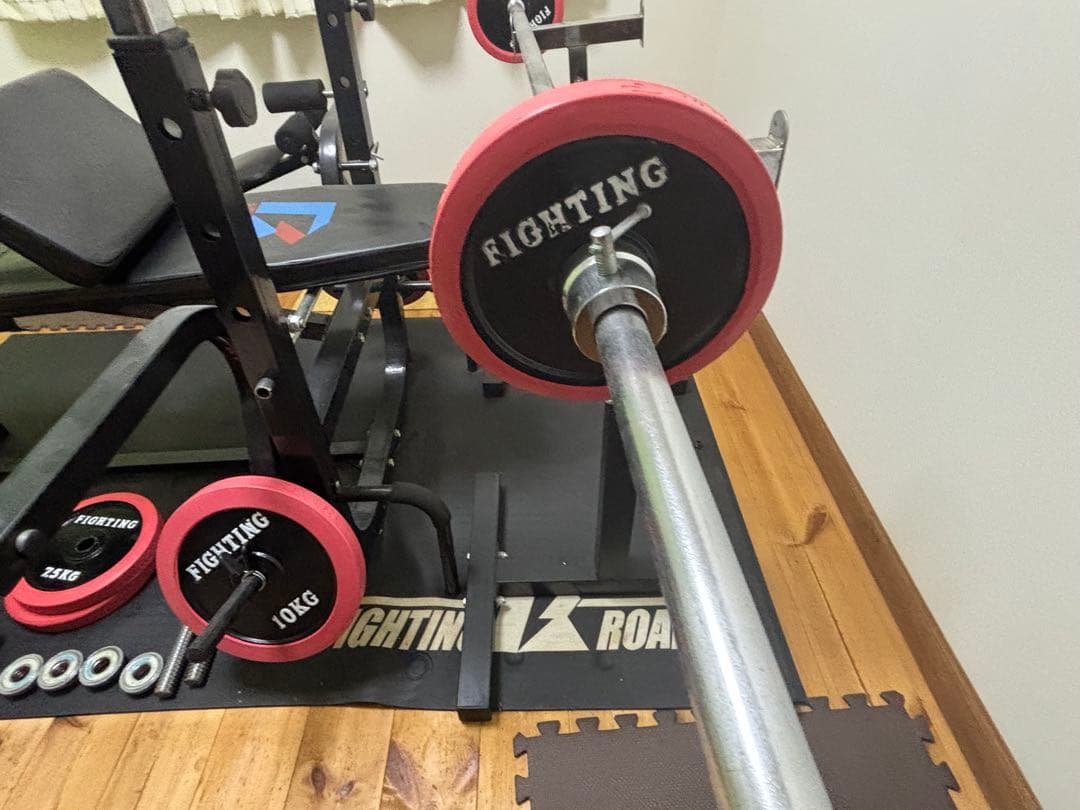 ま*る様 FIGHTING ウエイトトレーニングセット　引き取り限定