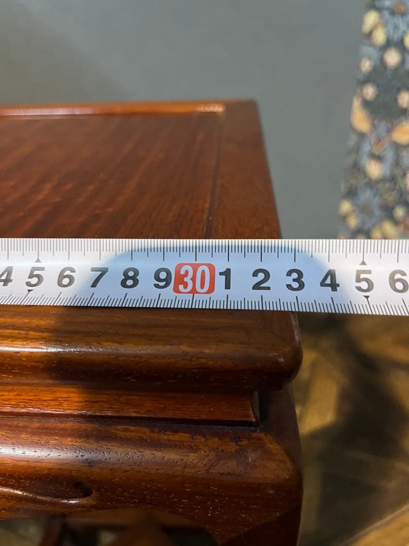 カリモク 花台 インテリア 昭和レトロ アンティーク 飾り台