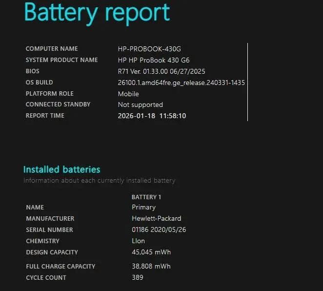 Windowsノート本体 HP Probook430 G6