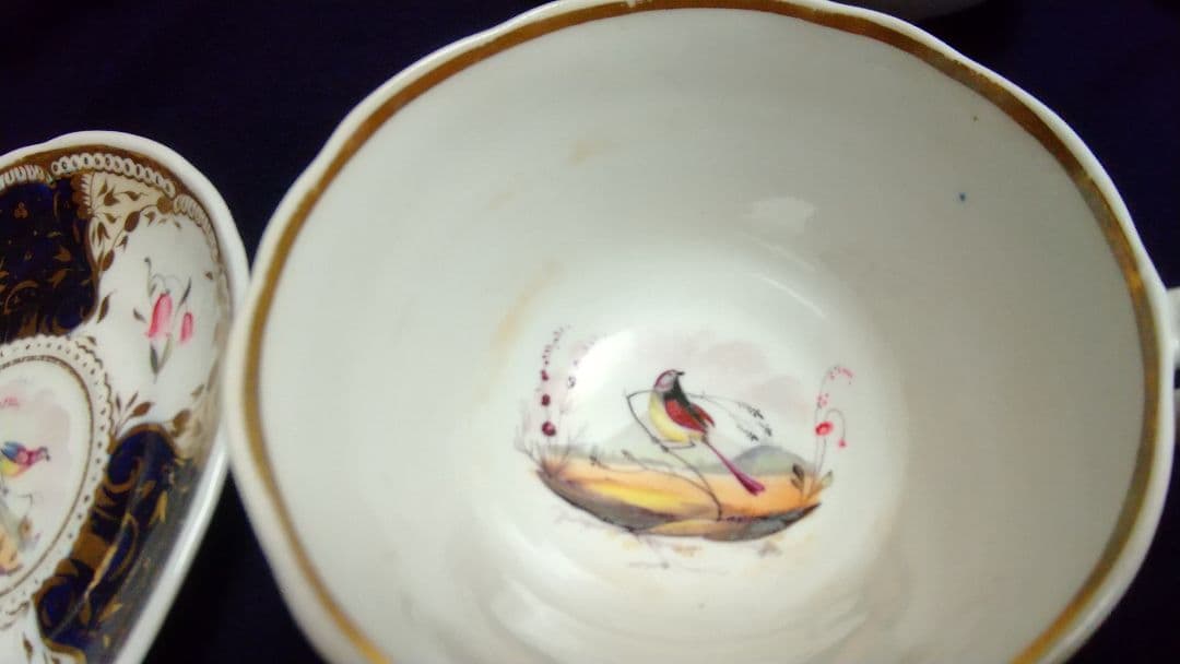 工芸品 GREINGER WORCESTER Cup & Saucer