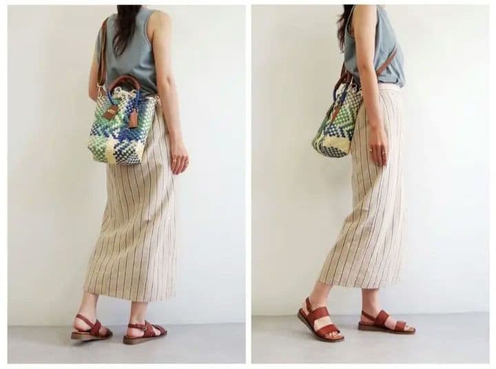 【極美品】woven メルカドバッグ 2way ショルダートートバッグ