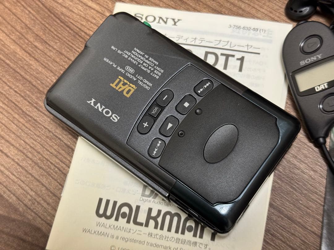 希少 元箱付き 整備済極上品 SONY ソニー テーププレーヤー WMD-DT1