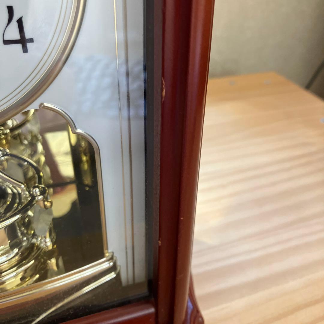 【希少！廃盤品】セイコー　エンブレム　置き時計　HW454B