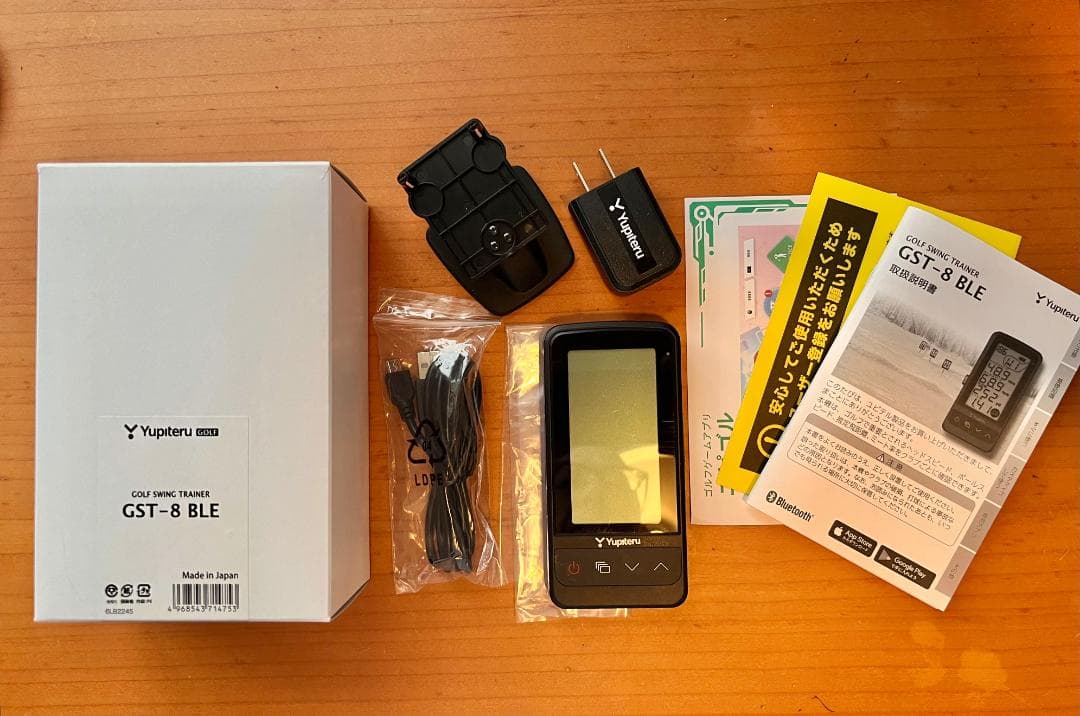 保証書付★ユピテル　ゴルフスイングトレーナー　GST-8 BLE