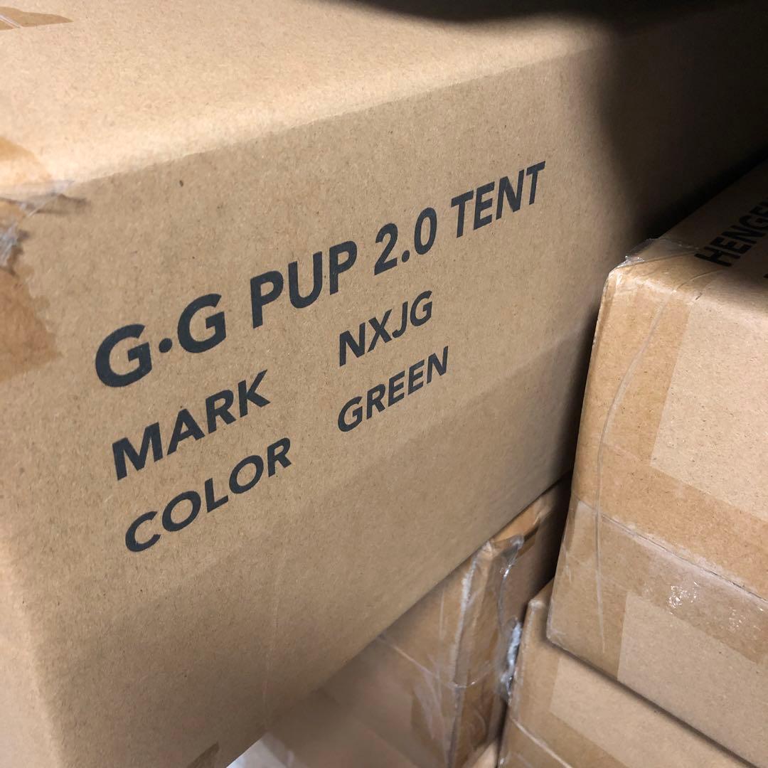 新品 GO Glamping 2.0 パップテント 軍幕 TC 緑 キャンプ
