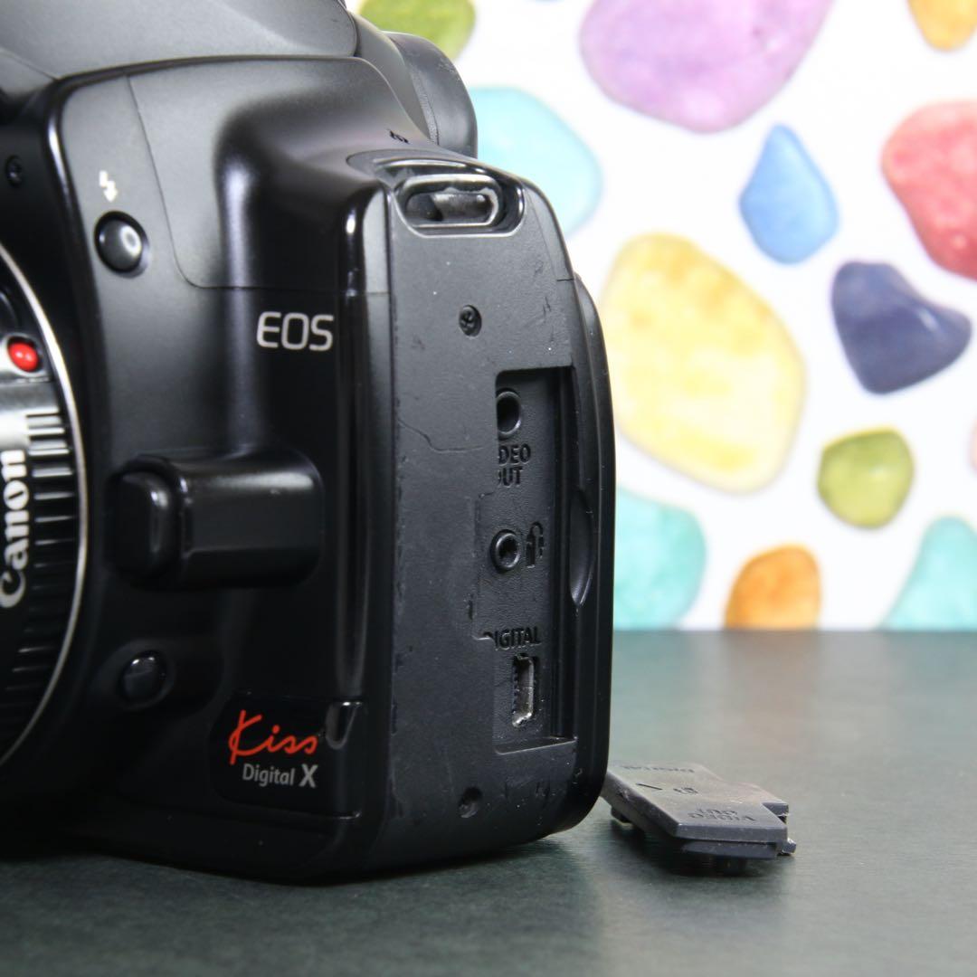 ♥︎◇はじめての一眼レフ♪ ◇Canon キヤノン 純正 EOS KISS X