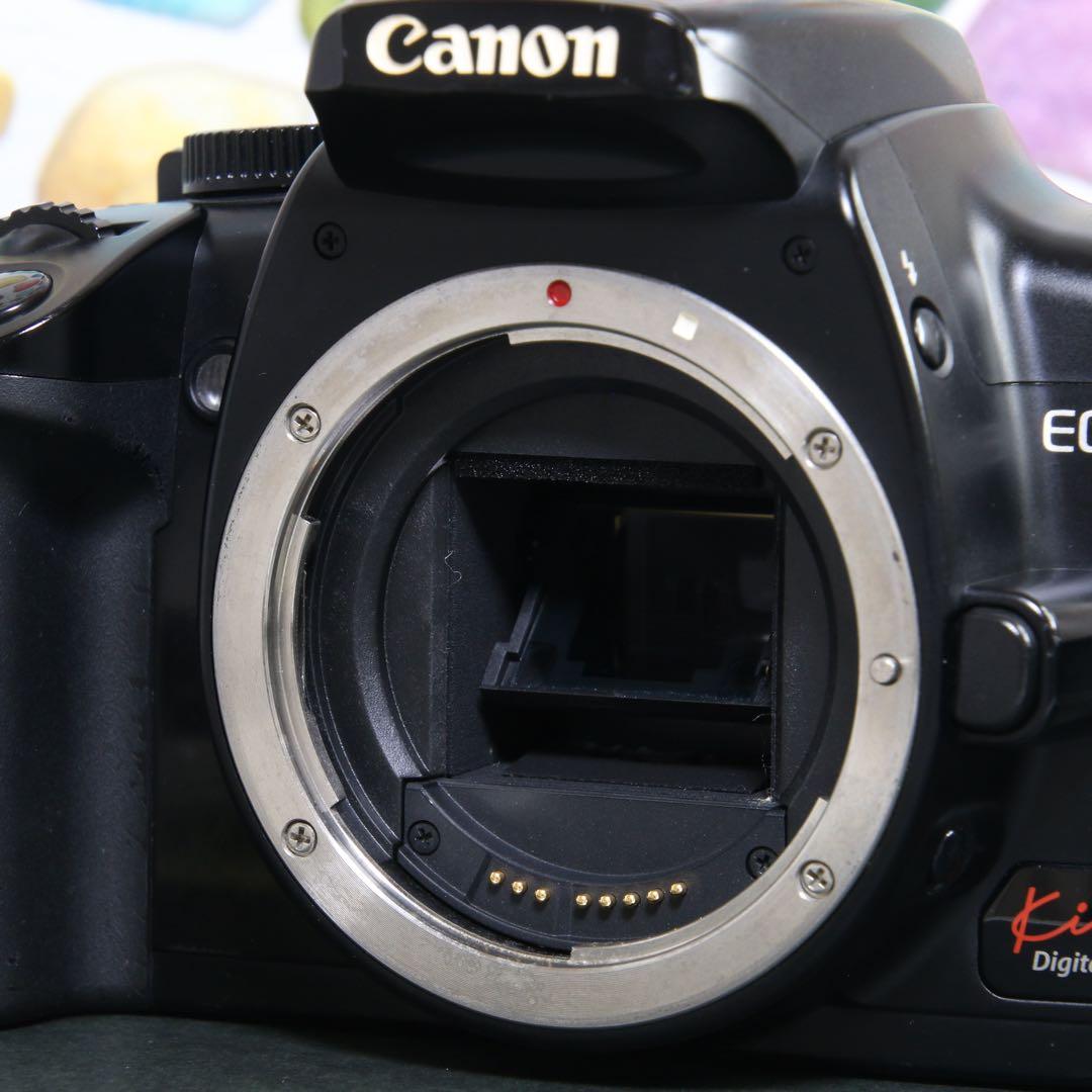 ♥︎◇はじめての一眼レフ♪ ◇Canon キヤノン 純正 EOS KISS X