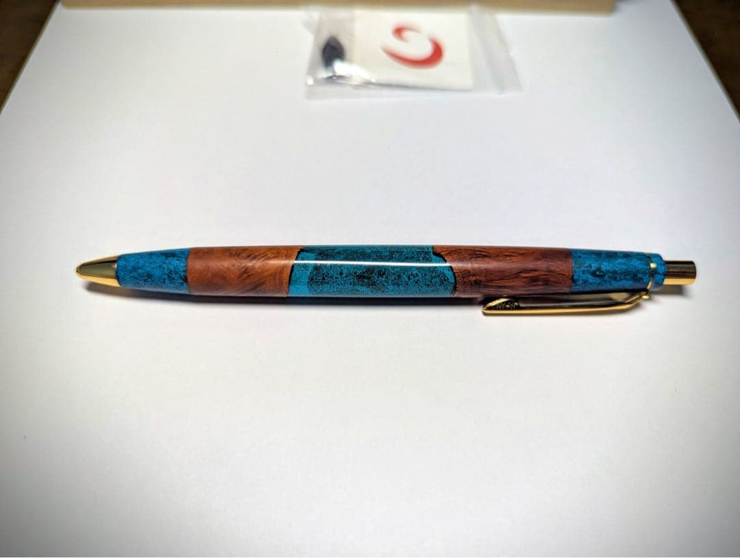 野原工芸 侘寂 ブライヤー瘤 シャープペンシル｜ほぼ未使用｜証明書・純正オイル付